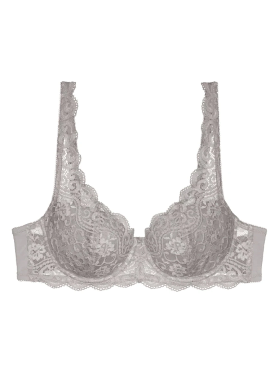 Triumph Amourette W High Apex Bra - Silent Grey - Image 5