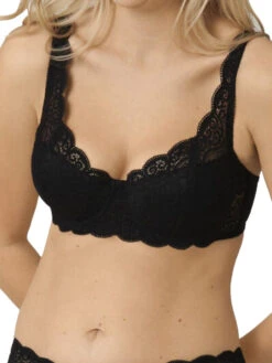 Triumph Amourette 300 WHP Half Cup Bra - Black