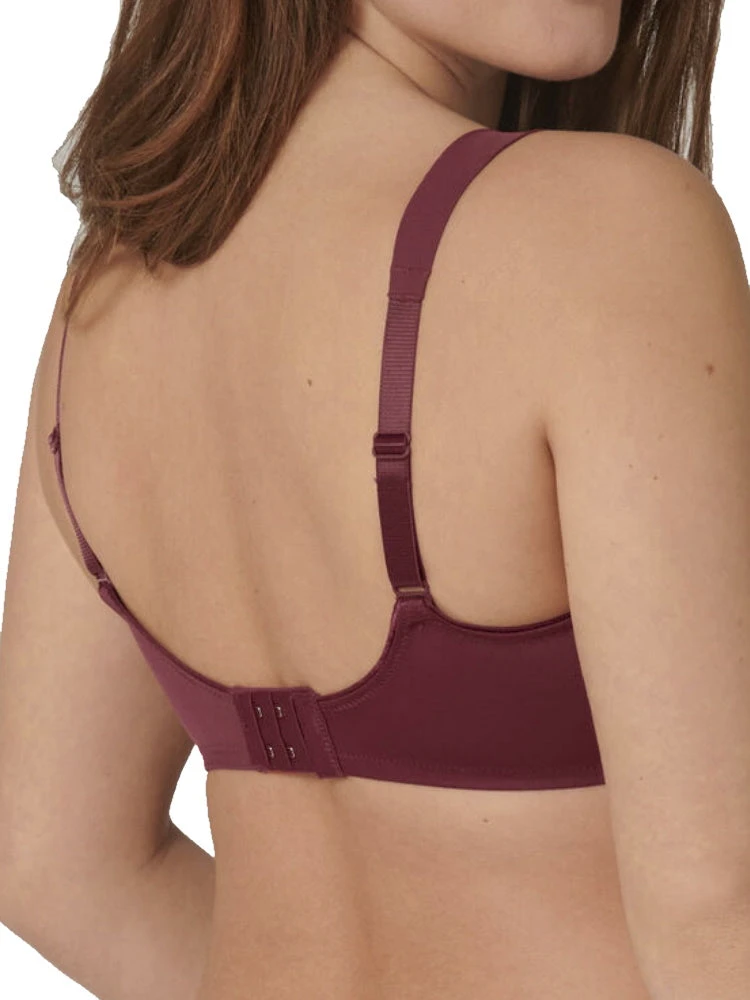 Triumph Essential Minimiser W Bra - Garnet Brown - Image 2