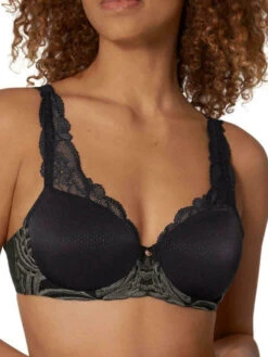 Triumph Lily Florale WP Bra - Black