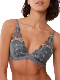Triumph Sensual Spotlight High Apex Bra - Pebble Grey