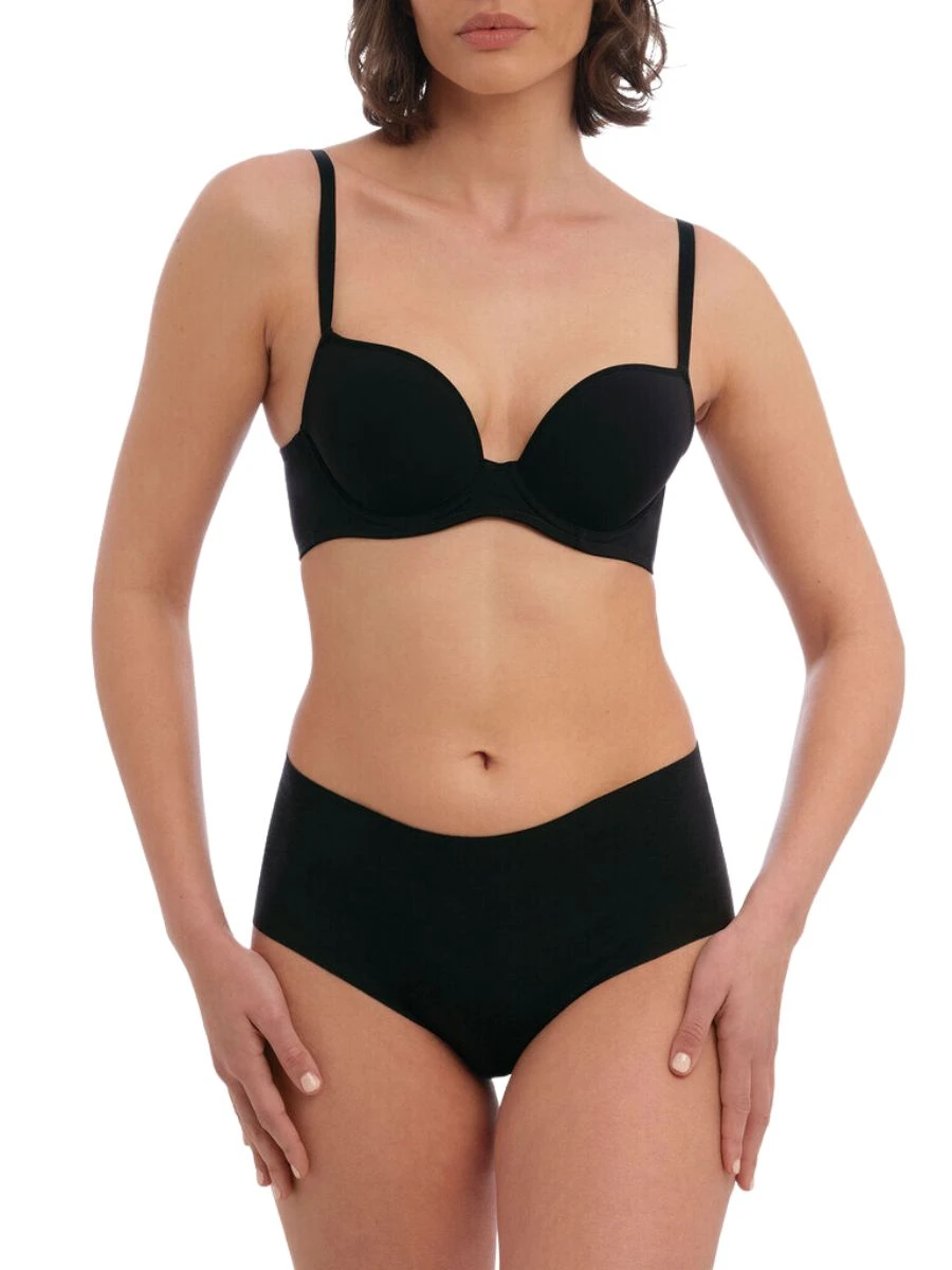 Wacoal Accord Plunge Bra - Black - Image 2