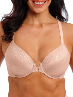 Wacoal Back Appeal Front Fastener Bra - Rose Dust