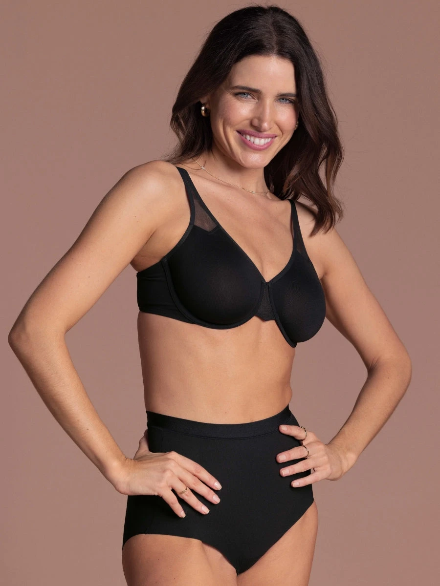 Wacoal Body By 2.0 Underwire Bra - Black - Image 7