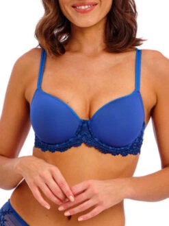 Wacoal Embrace Lace Contour Bra - Beaucoup Blue/Bellwether Blue