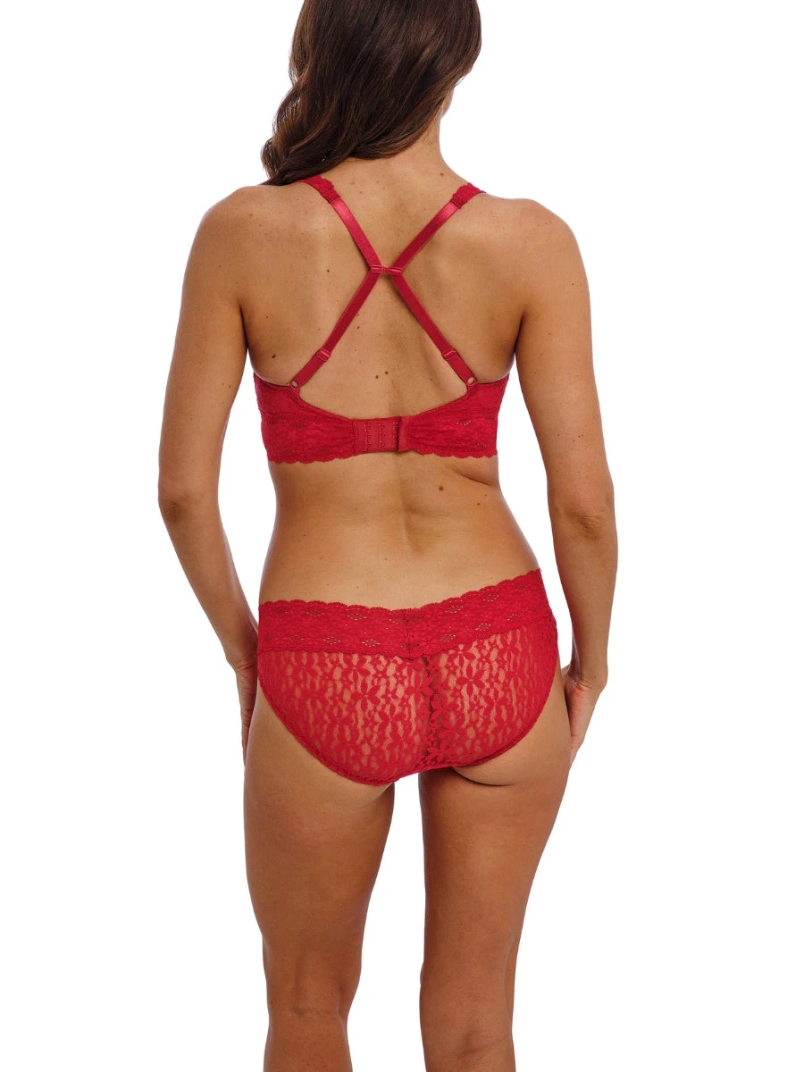 Wacoal Halo Lace Soft Cup Bra - Equestrian Red - Image 6