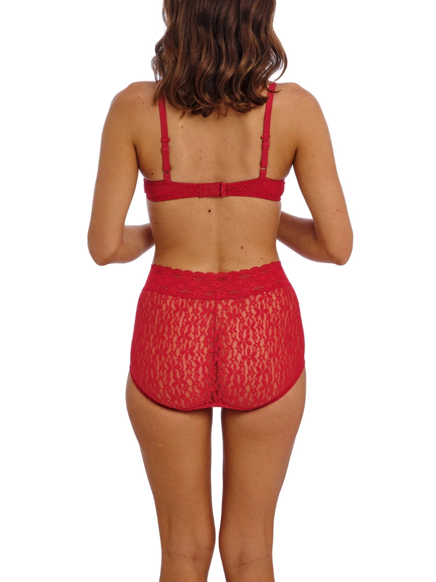 Wacoal Halo Lace Moulded Bra - Equestrian Red - Image 4