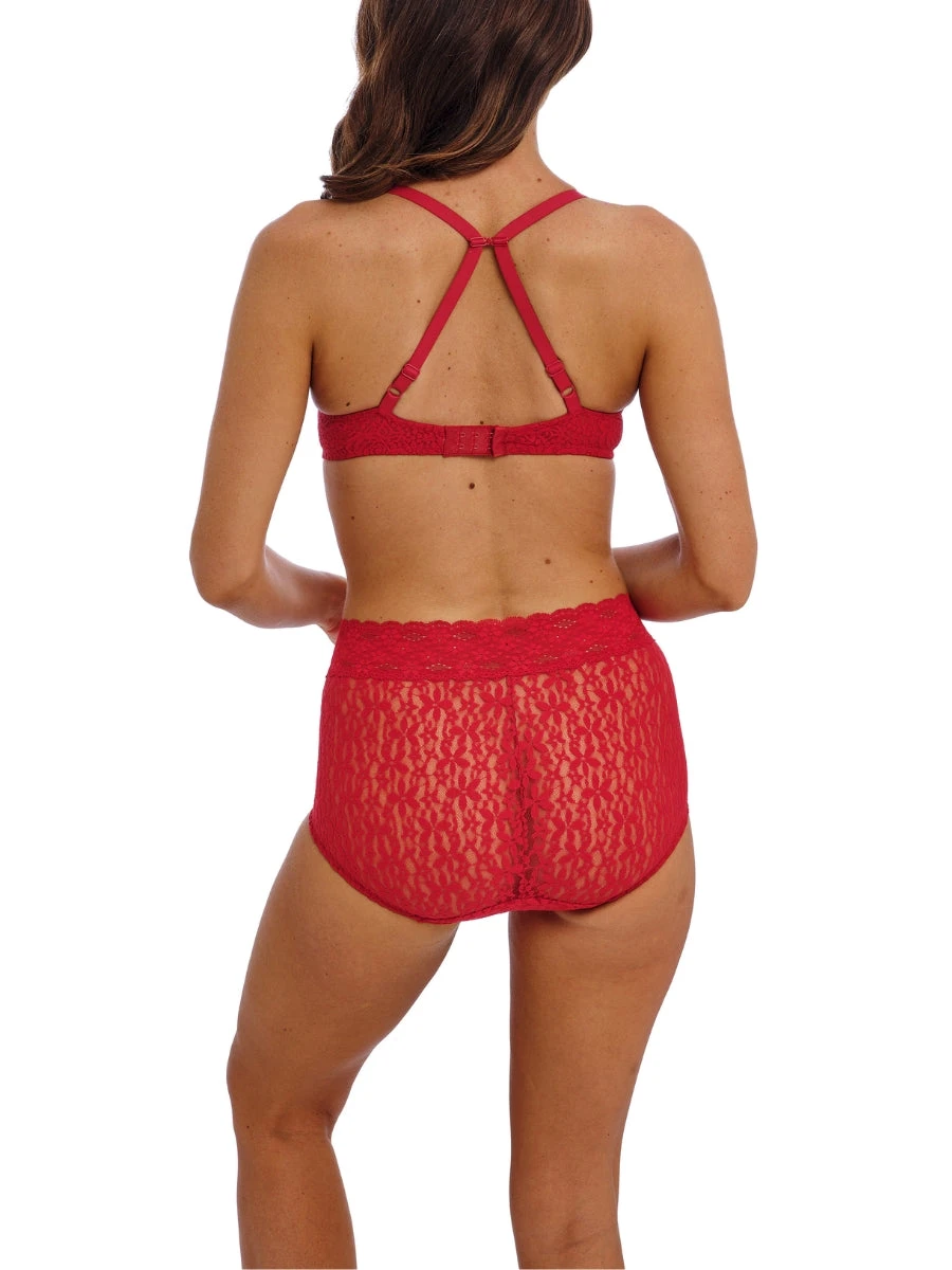 Wacoal Halo Lace Moulded Bra - Equestrian Red - Image 5