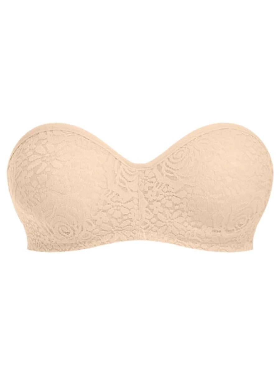Wacoal Halo Lace Strapless Bra - Nude - Image 8