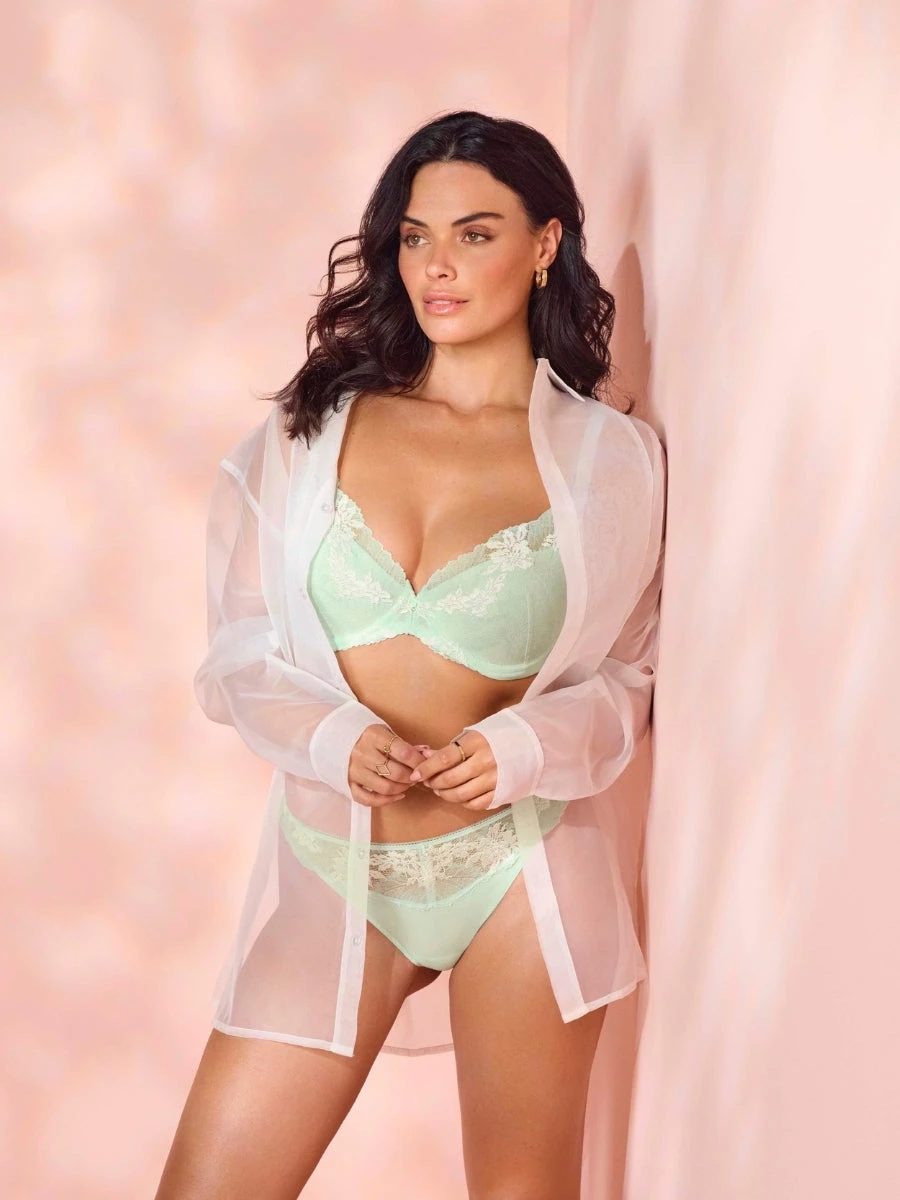 Wacoal Most Divine Plunge Bra - Eau-de-nil - Image 6