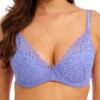 Wacoal Raffine Plunge Bra - Bluebell