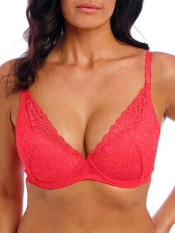 Wacoal Raffine Plunge Bra - Hibiscus