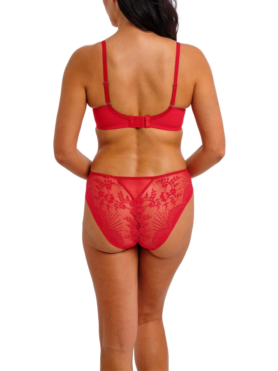 Wacoal Sensu Lace Underwire Bra - Salsa - Image 4