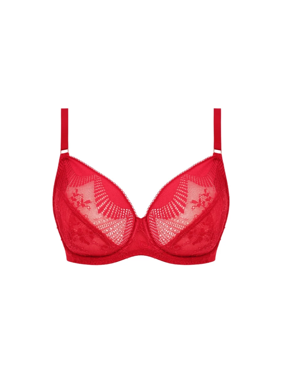 Wacoal Sensu Lace Underwire Bra - Salsa - Image 5