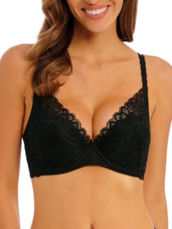 Wacoal Raffine Plunge Bra - Black