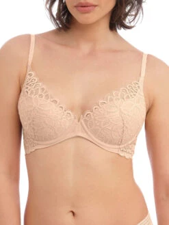 Wacoal Raffine Plunge Bra - Frappe