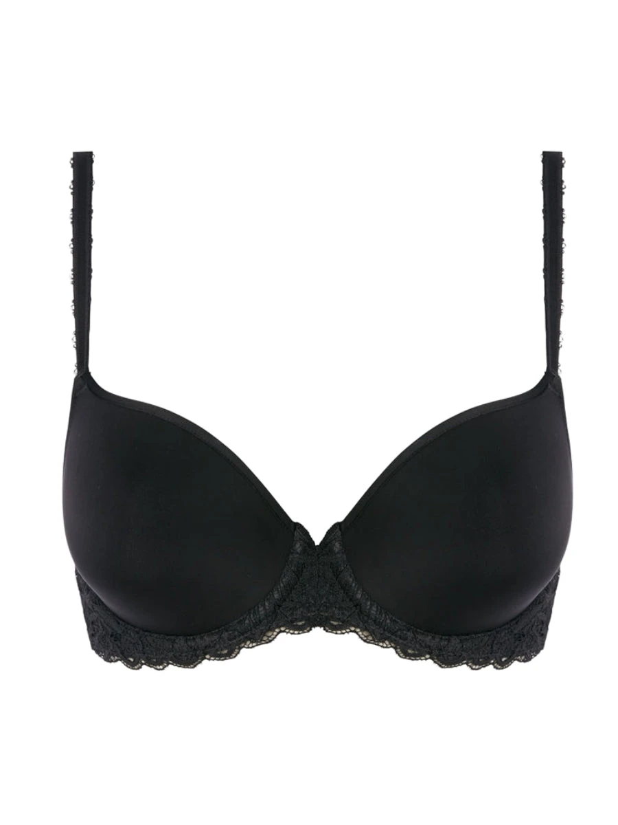 Wacoal Raffine Underwired Contour Bra - Black - Image 4