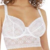FREYA Love Note Underwired Bralette - White