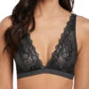 Wacoal Lace Perfection Non Wired Bralette - Charcoal