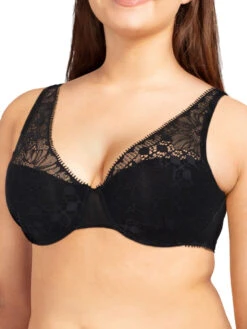 Chantelle Day To Night Plunge Spacer Bra - Black
