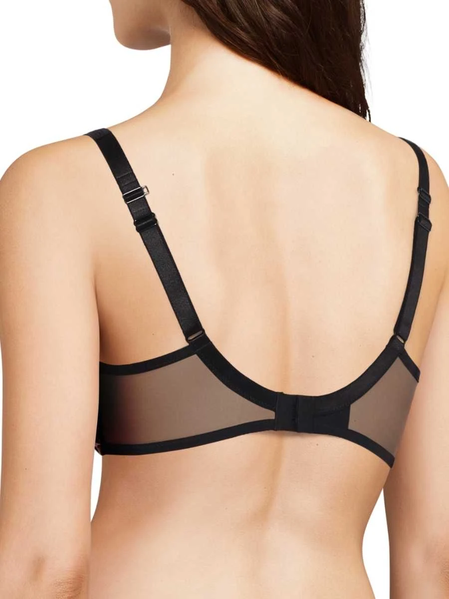 Chantelle Chic Essential Covering Spacer Bra - Black - Image 3