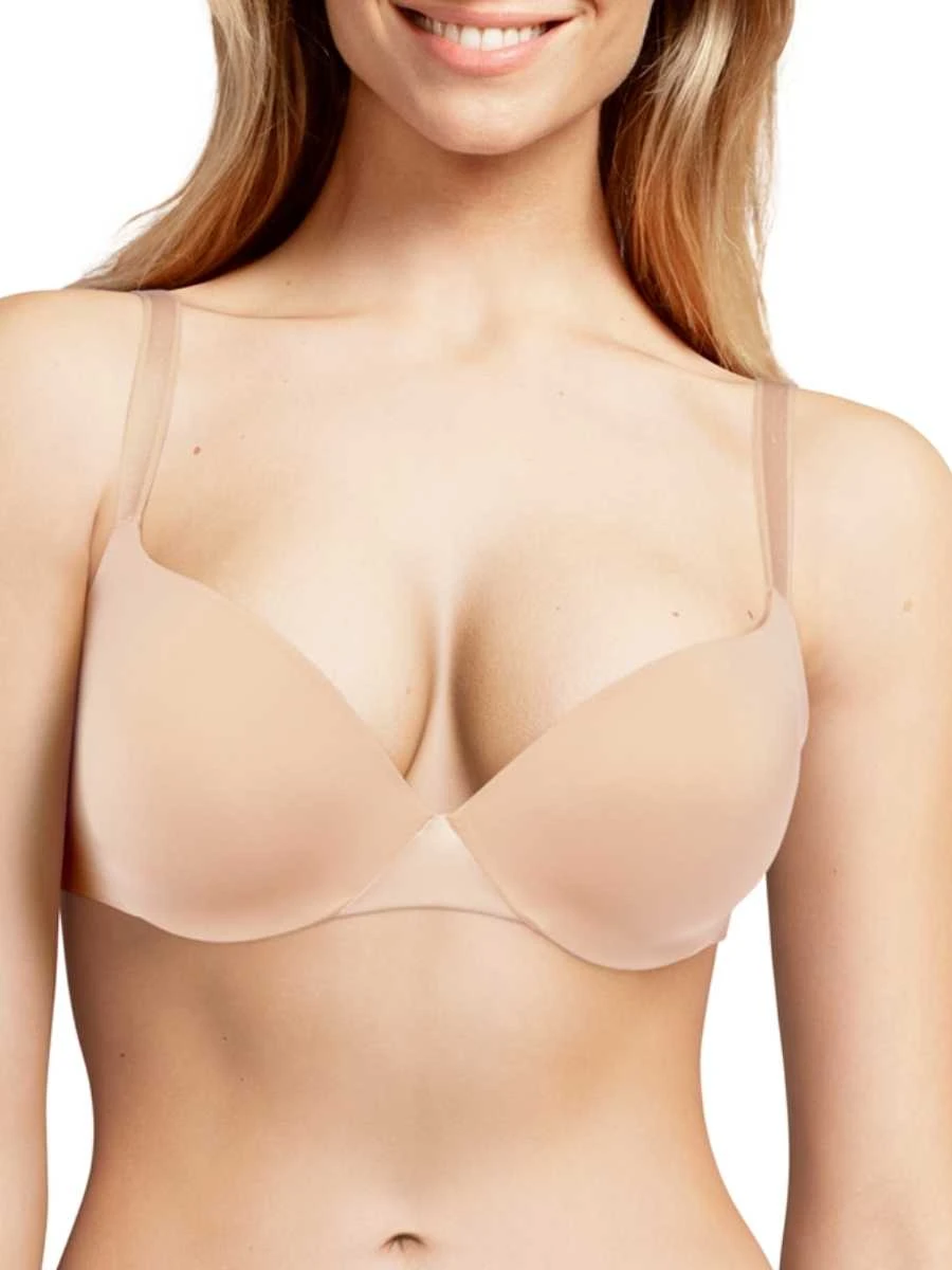 Chantelle Essentiall Extra Push-Up Bra - Golden Beige