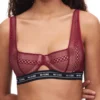Chantelle No Icons Underwired Bra - Raspberry