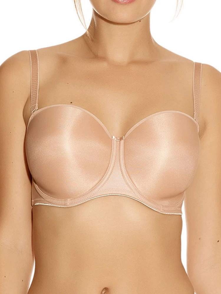 FANTASIE Smoothing Moulded Strapless Bra - Nude - Image 2