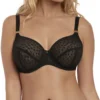 FREYA Starlight Side Support Bra - Black
