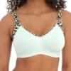 FREYA Sonic Moulded Spacer Sports Bra - Pure Leopard Aqua