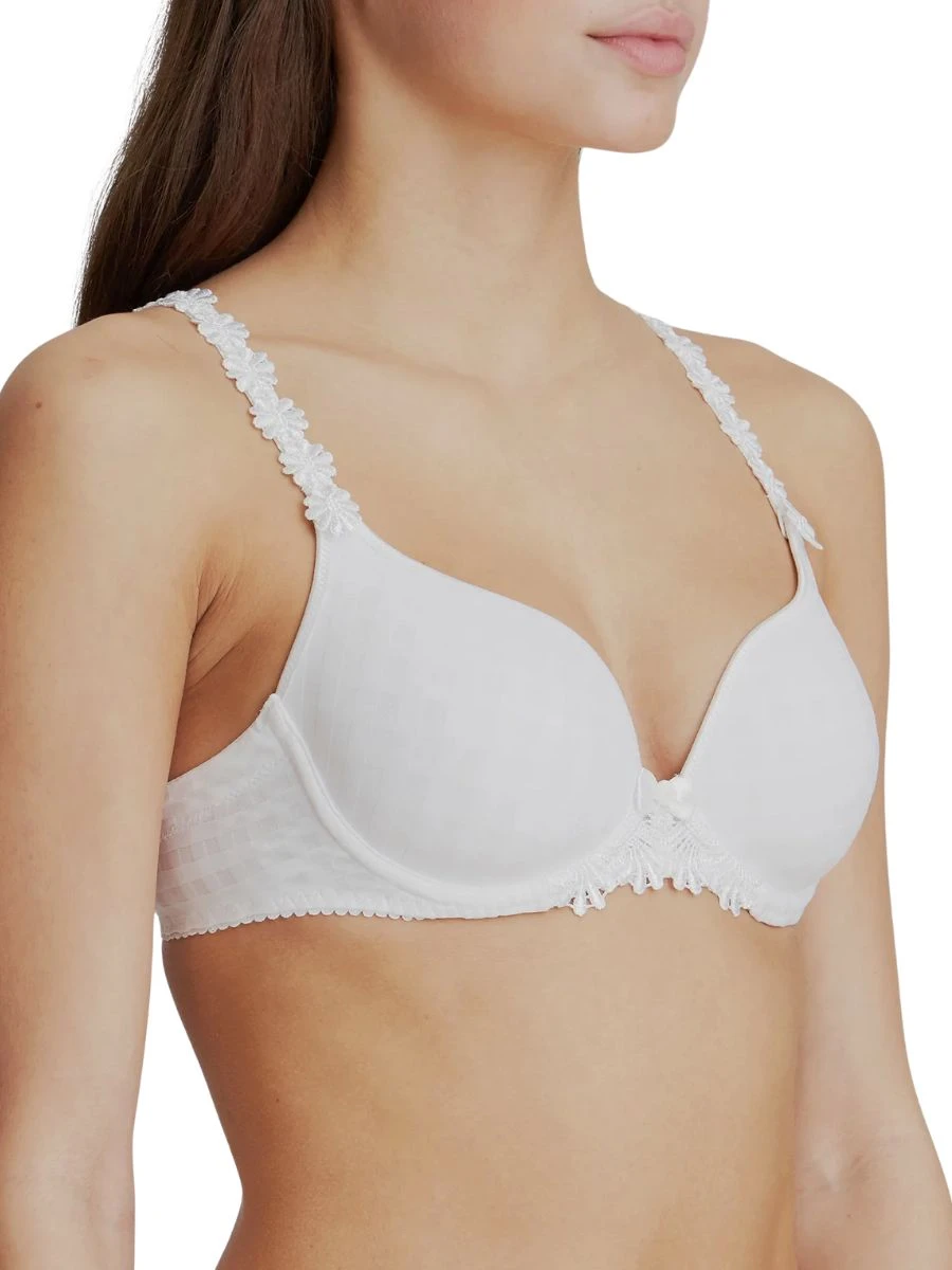 MARIE JO Avero Padded Heartshape Bra - White - Image 4