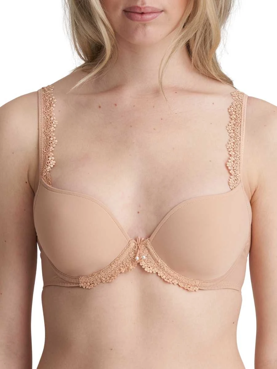 MARIE JO Christy Sweetheart Bra - Light Tan