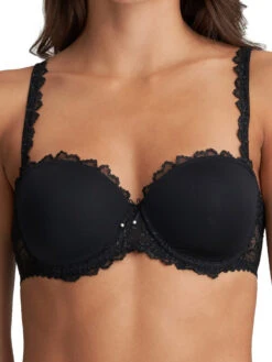 MARIE JO Jane Padded Strapless Bra - Black