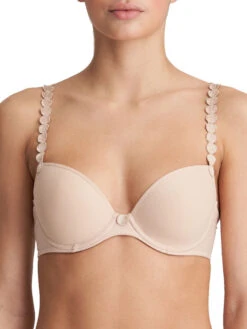 MARIE JO Tom Padded Plunge Bra - Caffé Latte