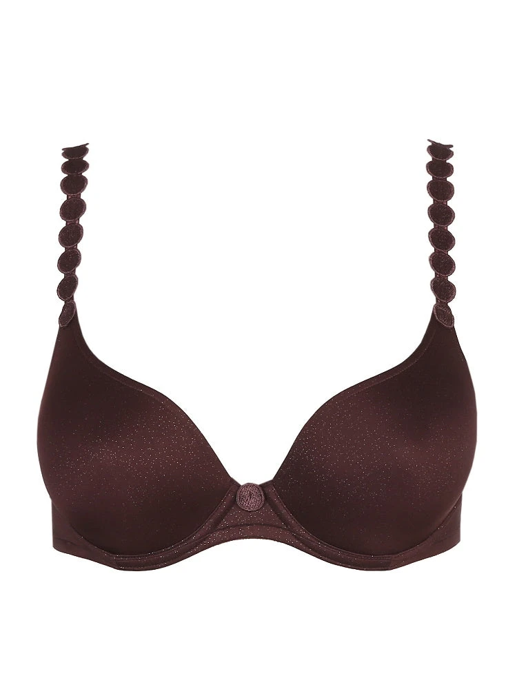 MARIE JO Tom Padded Heartshape Bra - Aubergine - Image 4