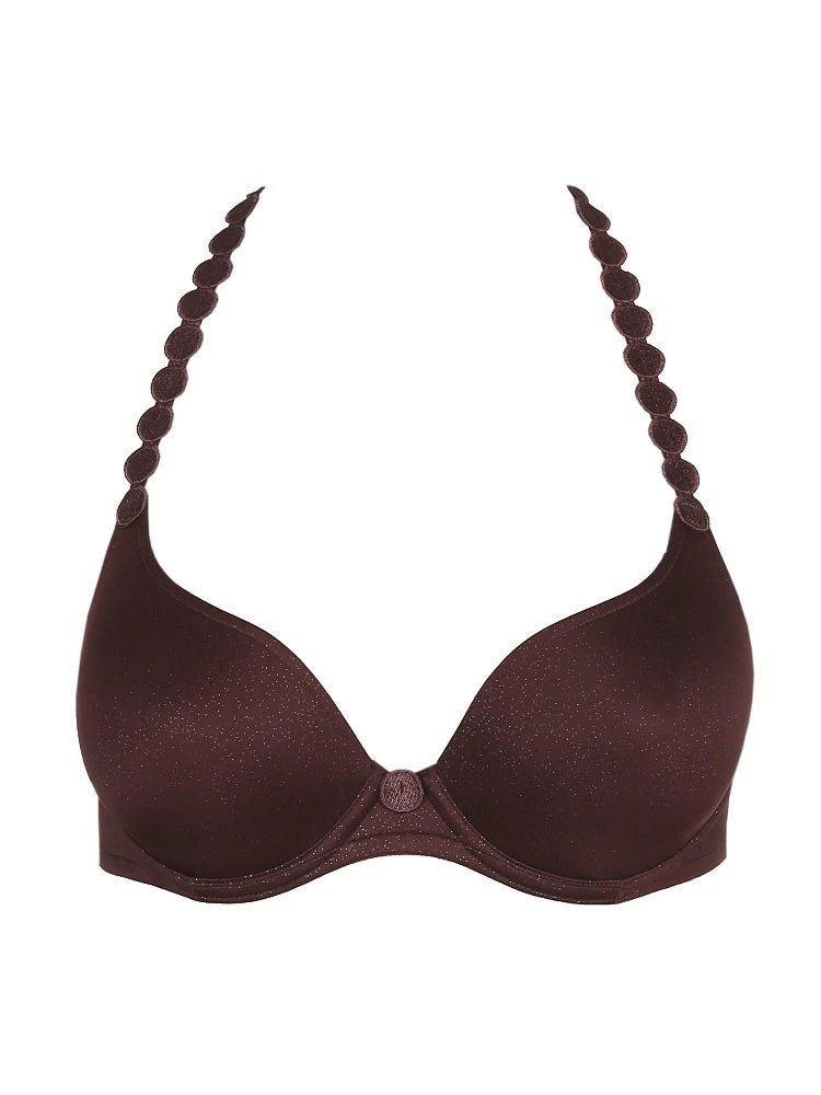 MARIE JO Tom Padded Heartshape Bra - Aubergine - Image 5