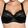 Naturana Full Cup Underwired Bra - Black
