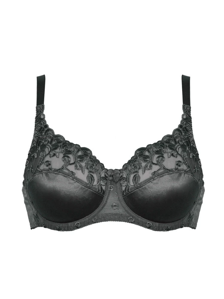 Naturana Full Cup Underwired Bra - Black - Image 3
