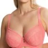 Panache Alexis Balcony Bra - Sunkiss Coral