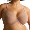 Liberty Plunge Bra - Mocha