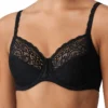 Twist "I Do" Full Cup Wire Bra - Zwart