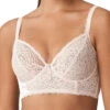 Twist "I Do" Deep Plunge Longline Bra - Silky Tan