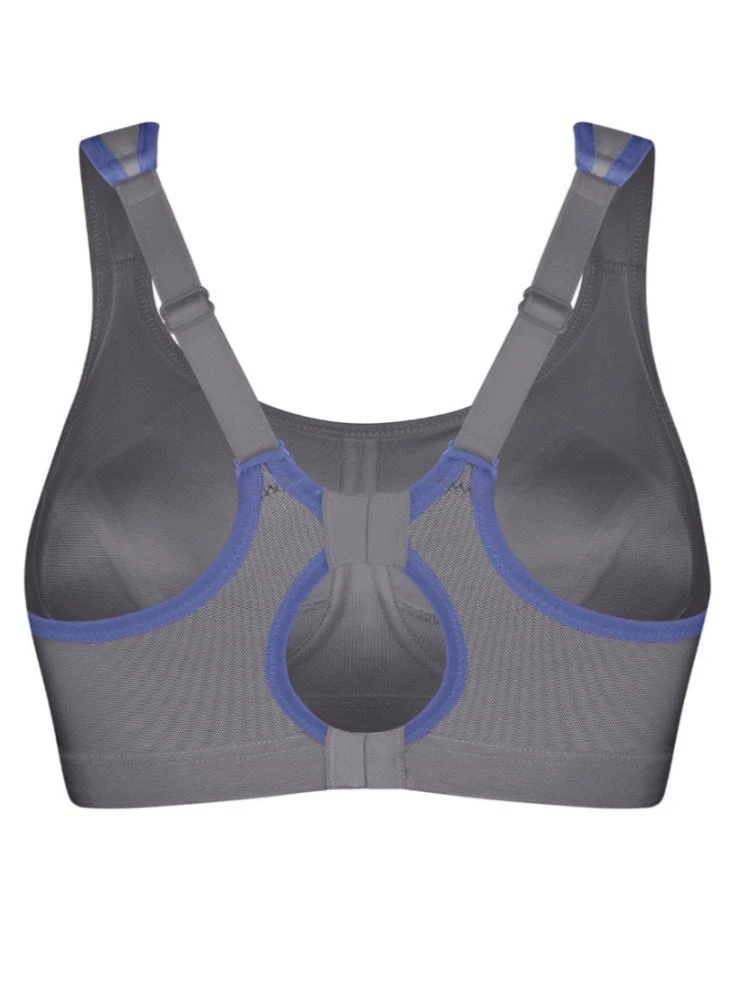 Shock Absorber Active Multiwear Sports Bra - Dark Grey/Blue Nights - Image 4