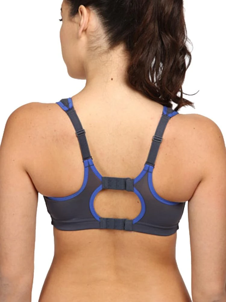 Shock Absorber Active Multiwear Sports Bra - Dark Grey/Blue Nights - Image 2