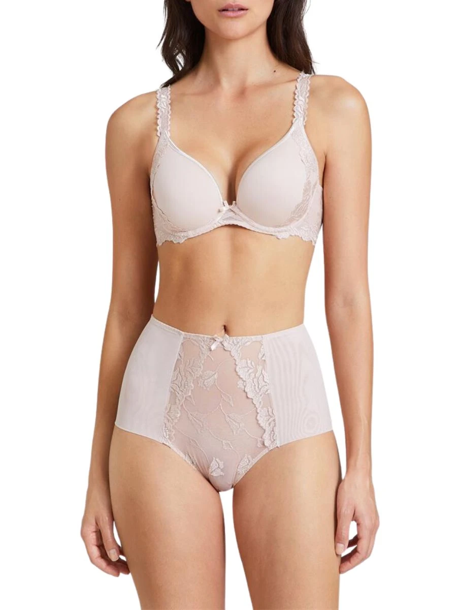 Aubade Softessence Plunge Spacer Bra - Skin - Image 2