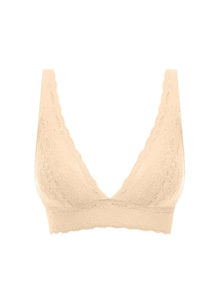 Wacoal Halo Lace Soft Cup Bra - Nude - Image 4