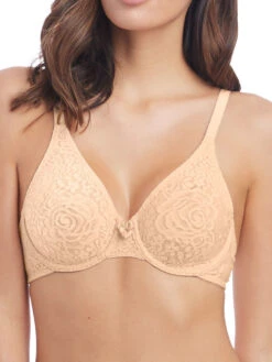 Wacoal Halo Lace Moulded Bra - Nude