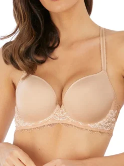 Wacoal Lace Perfection Contour Bra - Cafe Creme