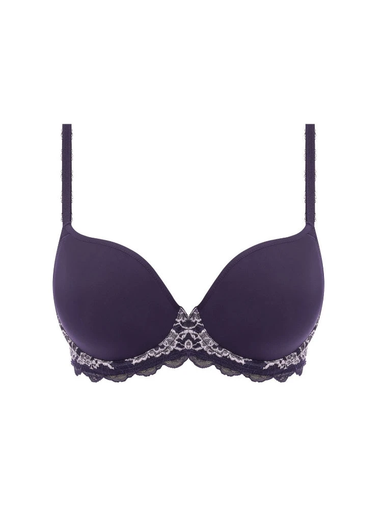 Wacoal Lace Perfection Contour Bra - Evening Blue - Image 4