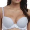 Wacoal Lace Essentiel Contour Bra - Celestial Blue/Navy